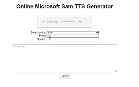 The Speech service provides a wide range of speech recognition and generation capabilities including speech transcription, text-to-speech, speech translation, and speaker recognition. . Microsoft tts generator